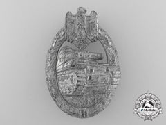 A Silver Grade Tank Badge By Hymmen & Co. Of Lüdenscheid