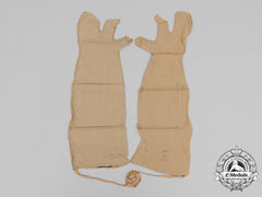 A Pair Of Chemical Warfare Protective Gloves For The Light Protective Suit; Model M1939