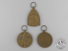 Three First War Belgian Medals And Awards