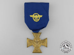 A Police 25 Year Long Service Cross; First Class