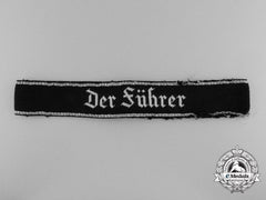 A Tunic Removed Waffen-Ss "Der Führer" Officer’s Cufftitle