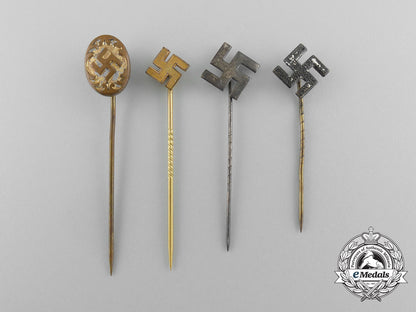 four_second_war_period_nsdap_supporter_pins_d_6541_1