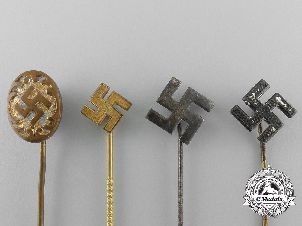four_second_war_period_nsdap_supporter_pins_d_6542_1