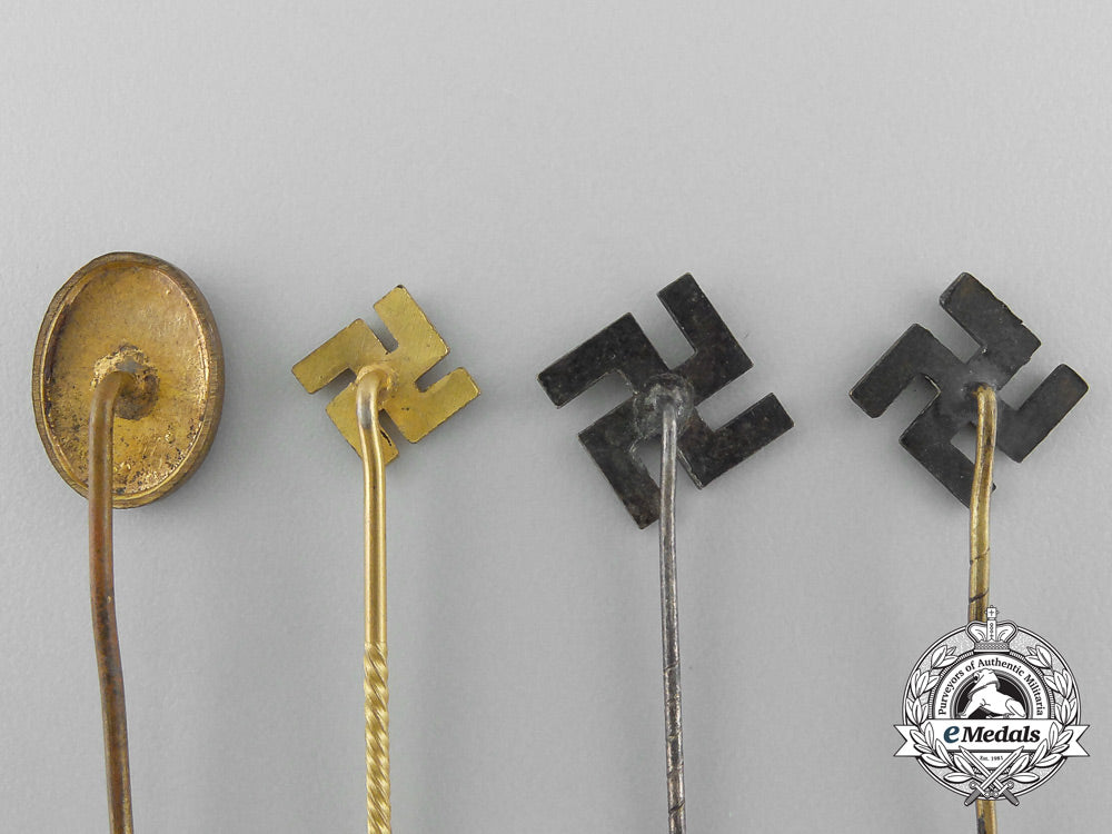 four_second_war_period_nsdap_supporter_pins_d_6543_1