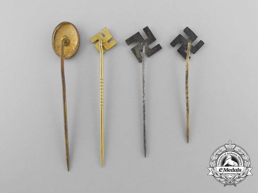 four_second_war_period_nsdap_supporter_pins_d_6544_1