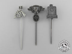 A Lot Of Three Third Reich Period Membership Stick Pins