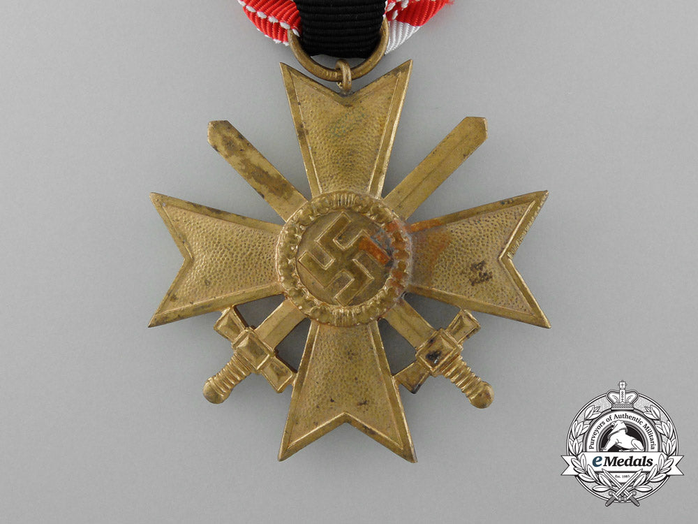 the_lappland_shield_and_kwk2_nd._class,_with_award_documents_d_6631