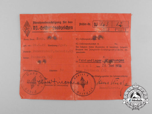an_hj_authorization_certificate_for_performance_badge_d_6641_1