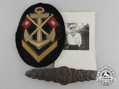 The Marine Front Clasp, With Recipients Photo