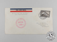 A 1929 Airmail Envelope From Airship Graf Zeppelin