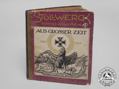 A 1913 Promotional Collector’s Album Of Germany’s Important Persons, Places, And Events