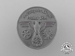 Germany, Nsdap. A 1938 Mainz District Council Day Badge