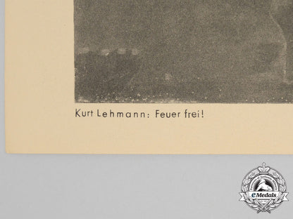 a_large_period_print_depicting_an_anti-_aircraft_flak_in_the_wake_of_an_air_raid_d_6737_1