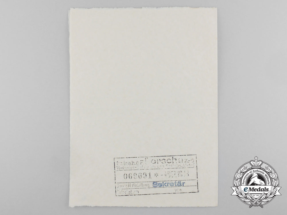 a1938_marriage_announcement;_stamped_by_porsche_automotive_firm_d_6790_1
