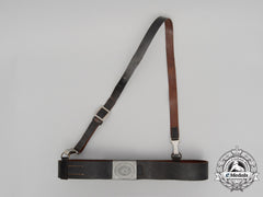 A 1935 Luftwaffe Enlisted Man's Belt With Buckle By Overhoff & Cie