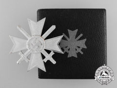 An Extremely Mint War Merit Cross/Kriegsverdienstkreuz First Class By Deschler & Sohn In Case