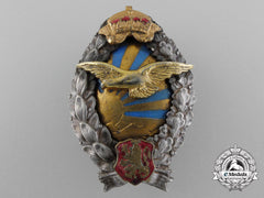 A Second War Bulgarian Pilot’s Badge; Type Ii