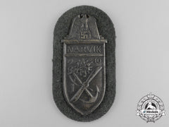 A Wehrmacht Heer (Army) Issue Narvik Shield