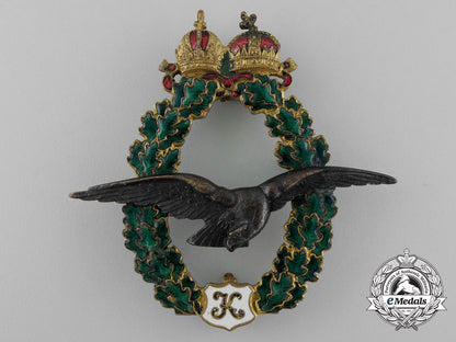 an_austrian_field_pilot_badge;_type_ii,_karl_i(1917),_fullsize_and_miniature_d_7028_1