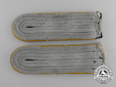 Germany, Ss. A Pair Of Waffen-Ss Cavalry Shoulder Boards