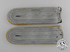 Germany, Ss. A Pair Of Waffen-SS Cavalry Shoulder Boards
