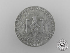 Germany. A 1937 Drl Brandenburg Gymnastics And Sport Festival Badge
