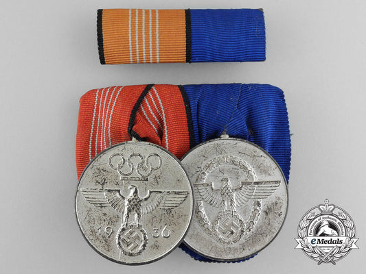 a_german_police_long_service&_olympic_commemorative_medal_bar_d_7202_1