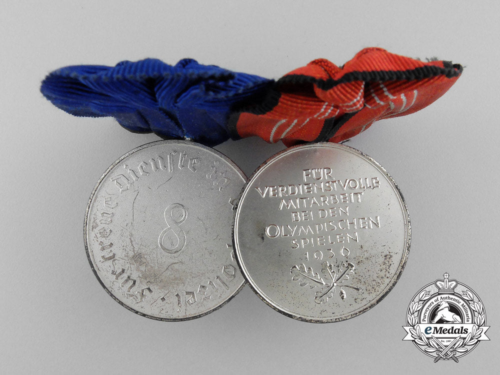 a_german_police_long_service&_olympic_commemorative_medal_bar_d_7204_1