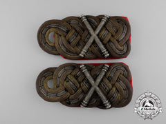 A Fine Prussian Field Marshal's (Feldmarschall) Shoulder Board Set