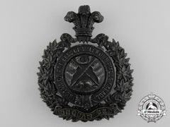 United Kingdom. A 14Th Regiment The Princess Of Wales' Own Rifles Helmet Plate, C.1907