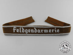 Germany, Feldgendarmerie. A Military Police Officer’s Cuff Title