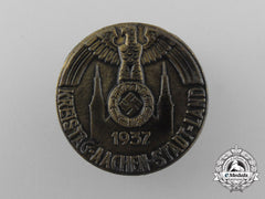 A 1937 Aachen District Council Day Badge
