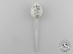 A Silver Grade Tank Badge Miniature Stick Pin