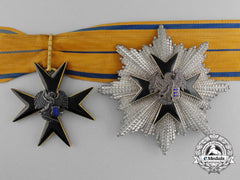 An Estonian Order Of The Eagle Cross; 2Nd Class Grand Commander Set