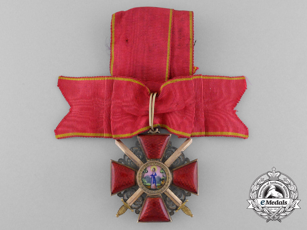 an_early&_fine_russian_imperial_order_of_st._anne_with_swords;3_rd_class_in_gold_d_7411_1