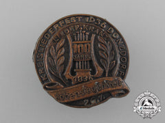 A 1936 District Donzdorf “Festival Of Songs” Badge