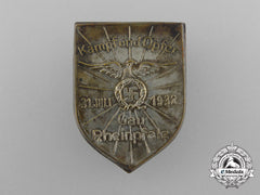 A 1932 District Rheinpfalz “Battle And Sacrifice” Badge