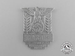 A 1939 Nsdap Treuburg District Council Day Badge; Numbered