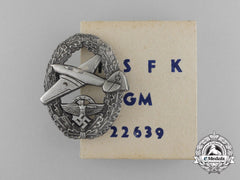 A Scarce Nsfk Motor Pilot Badge; Ii Type In Its Original Carton Of Issue; Matching Numbers