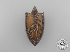 A 1935 Hj Unterbann Scheiding Marching Badge