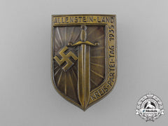 A 1935 Allenstein-Land District Party Day Badge By Wurster