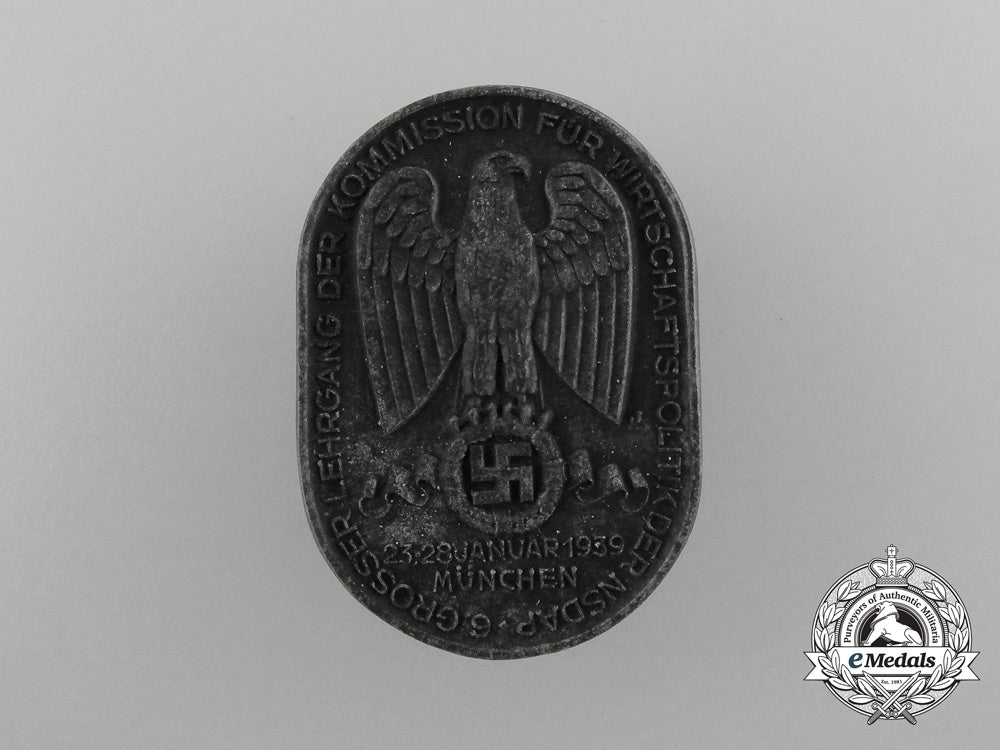 a1939_badge_for_the6_th_convocation_of_the_school_for_economic_policy_of_munich_d_7553