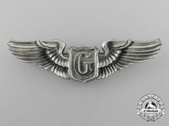 A Second War American Army Air Force Glider Pilot Wings By N.s. Meyer, Inc
