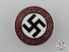 A Nsdap Party Member’s Buttonhole Badge By Frank & Reif Of Stuttgart