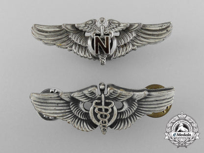 two_american_army_air_force_flight_nurse_and_flight_surgeon_reduced-_size_shirt_wings_d_7669
