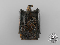 A 1937 Nsdap Weissenfeld Kreisappell Badge