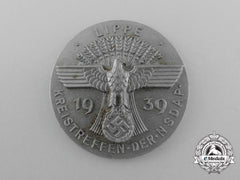 A 1939 Nsdap Lippe District Rally Badge