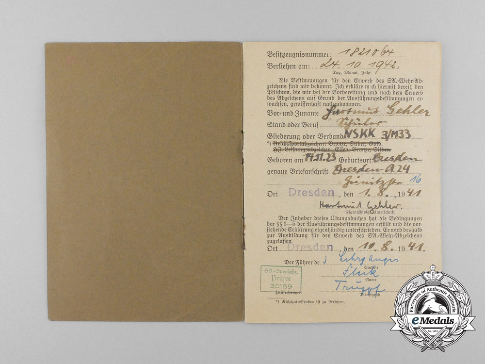a_bronze_grade_sa_sports_badge_with_award_booklet_d_8009_1