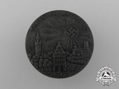 A 1938 Wetterau District Council Day Badge By Wilhelm Jäger