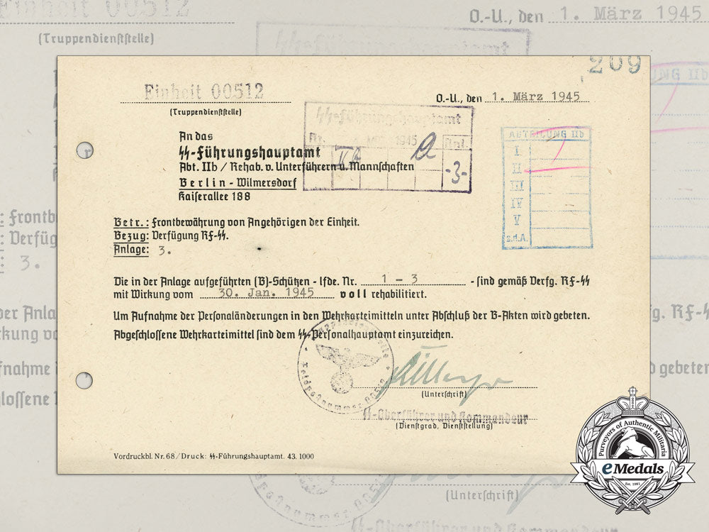 a_rehabilitation_letter_from_ss-_oberführer_dirlewanger;36_th_waffen_grenadier_division_d_8067